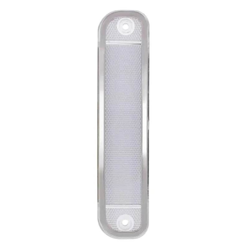 15 LED side marker with stainless trim, clear lens, for 1973-80 Chevy GMC truck