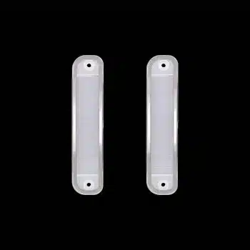 15 Amber LED Side Marker With Stainless Steel Trim For 1973-80 Chevrolet & GMC Truck, Clear Lens