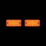 Amber LED Signal Lights (Amber Lens) - 1967-1968 GMC Chevy Truck