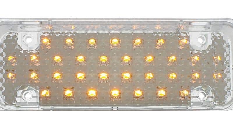 34 Amber LED Parking Light For 1971-72 Chevy Truck, Clear Lens 34 Amber LED Parking Light For 1971-72 Chevy Truck, Clear Lens