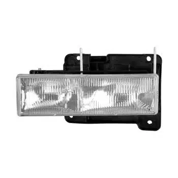 Composite Type Headlight With Bracket For 1990-1998 Chevrolet & GMC Truck - LH
