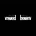 Composite Headlights W/ Bracket - 1990-1998 GMC Chevy Truck