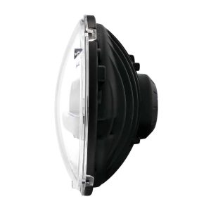 ULTRALIT - High Power LED 7 inch Headlight With Turn Signal & White Position Light Bar 4