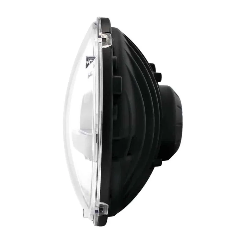 7 inch LED headlight position light bar, rear housing view