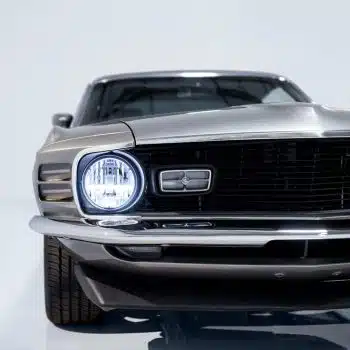 High Power LED 7" Headlights With Turn Signal (White) — installed