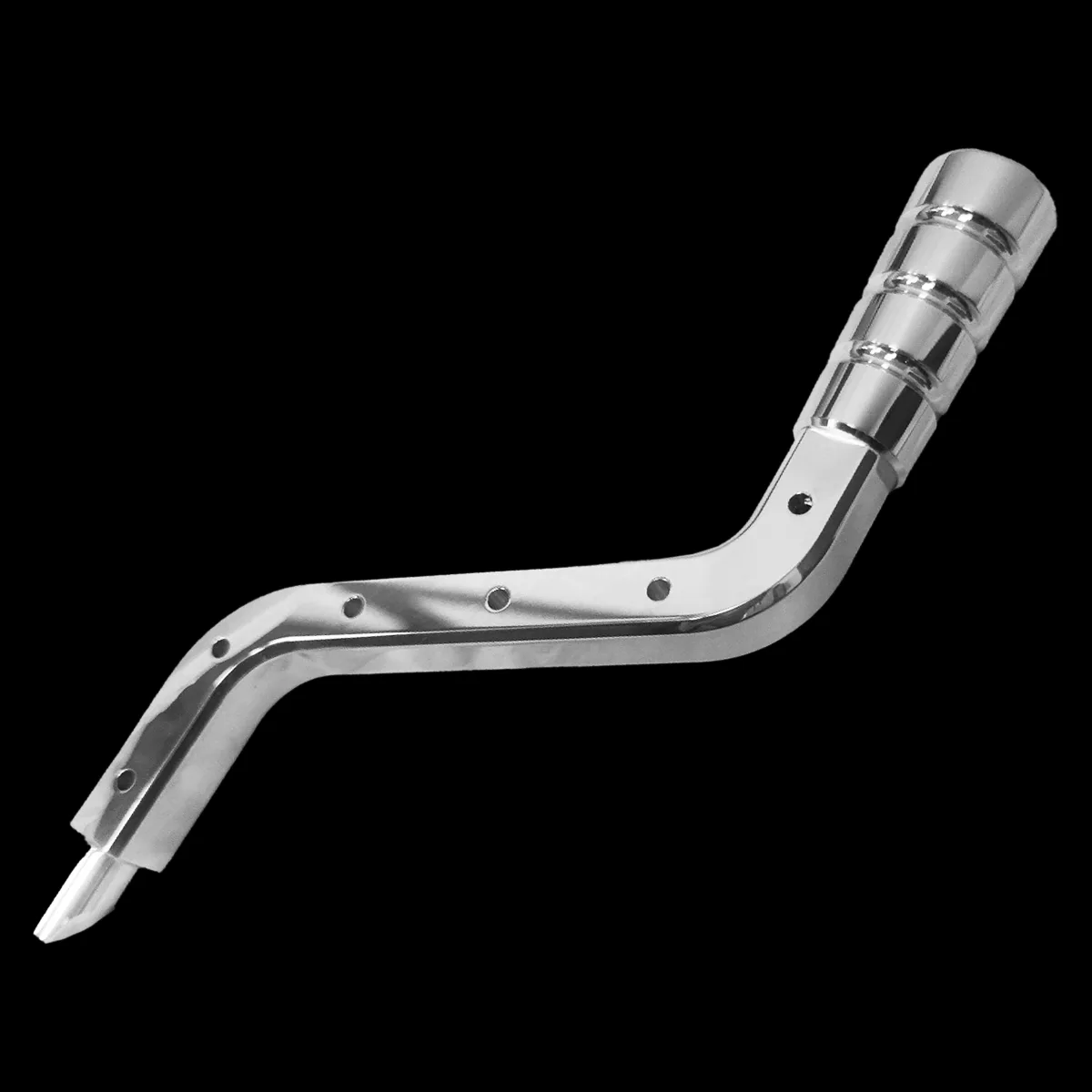 Billet shift lever for 95-99 GMC Chevy OBS truck, alternate angle