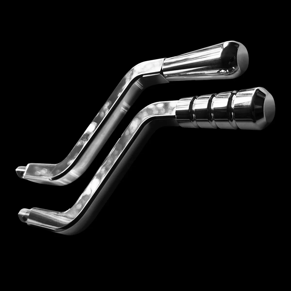 Billet aluminum shift levers in two styles for 95-99 GMC Chevy OBS truck