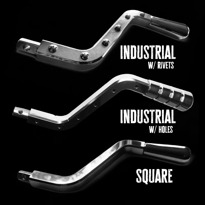 Billet shift lever styles offered for 95-99 GMC Chevy OBS truck