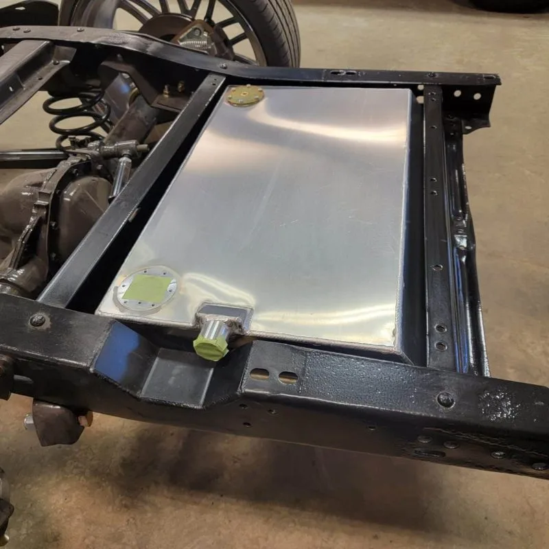 Gas Fuel tank for 1963-1972 GMC Chevy C10 Trucks Installed