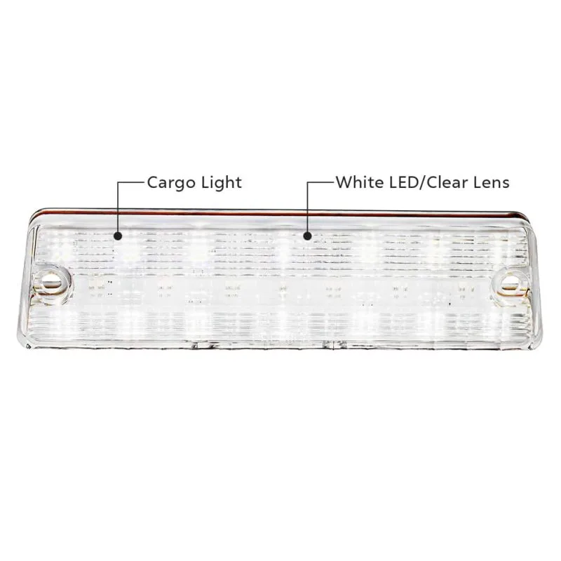 Cargo brake light for 1988-93 GMC Chevy truck, alternate angle