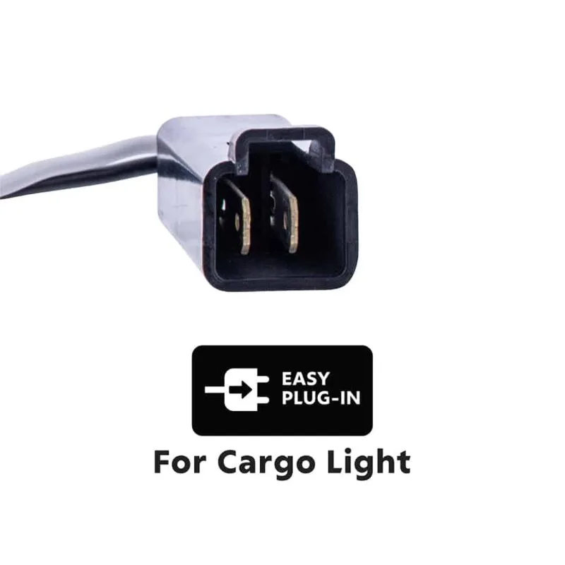 Plug-in wiring connector on the 1988-93 GMC Chevy truck cargo brake light
