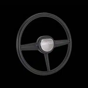 Speedway Motors steering wheel and horn assembly for classic Chevy pickup