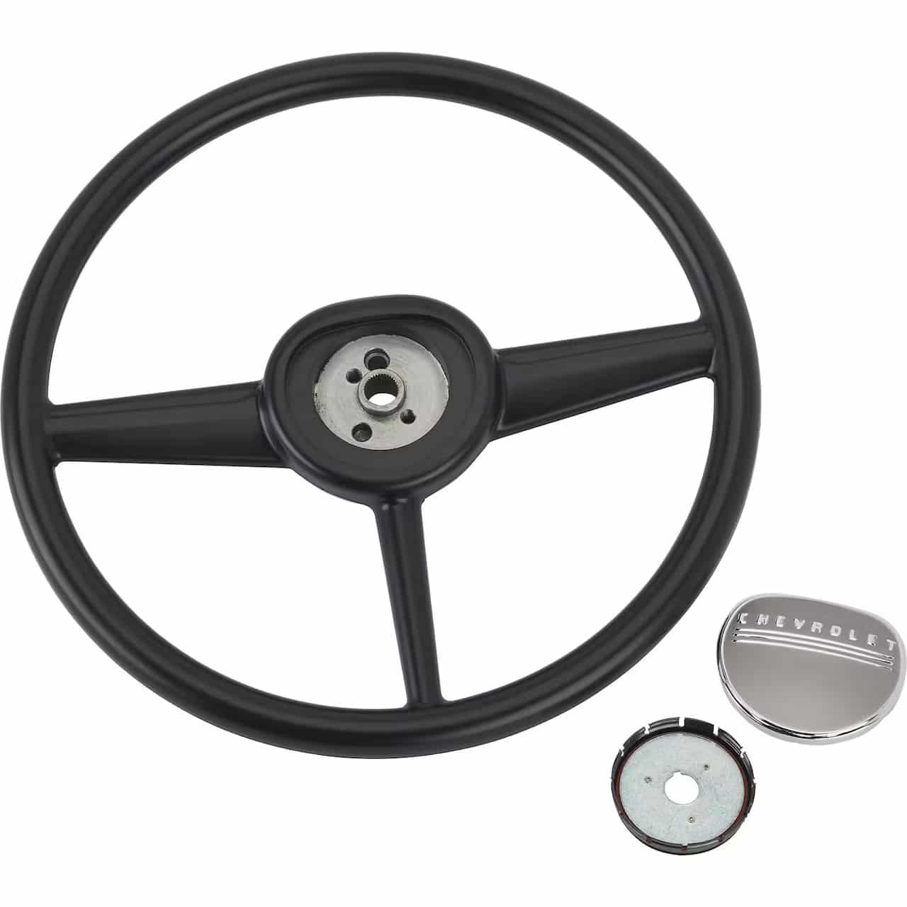 Steering Wheel And Horn Assembly LS Fabrication