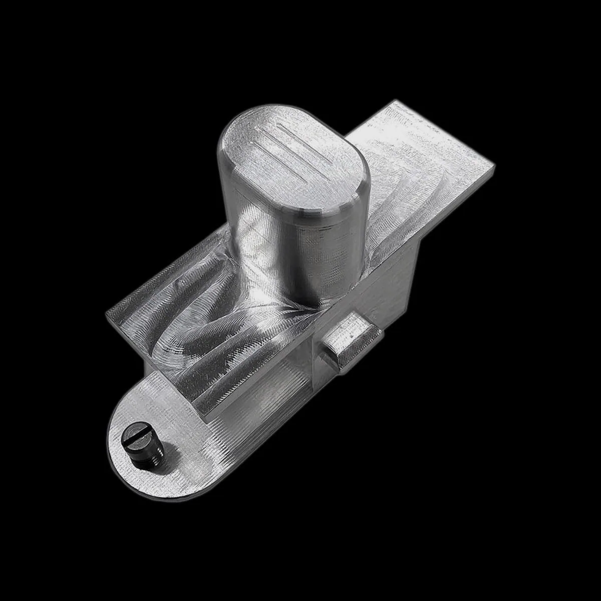 Billet aluminum door lock slides for 95-00 GMC Chevy OBS truck