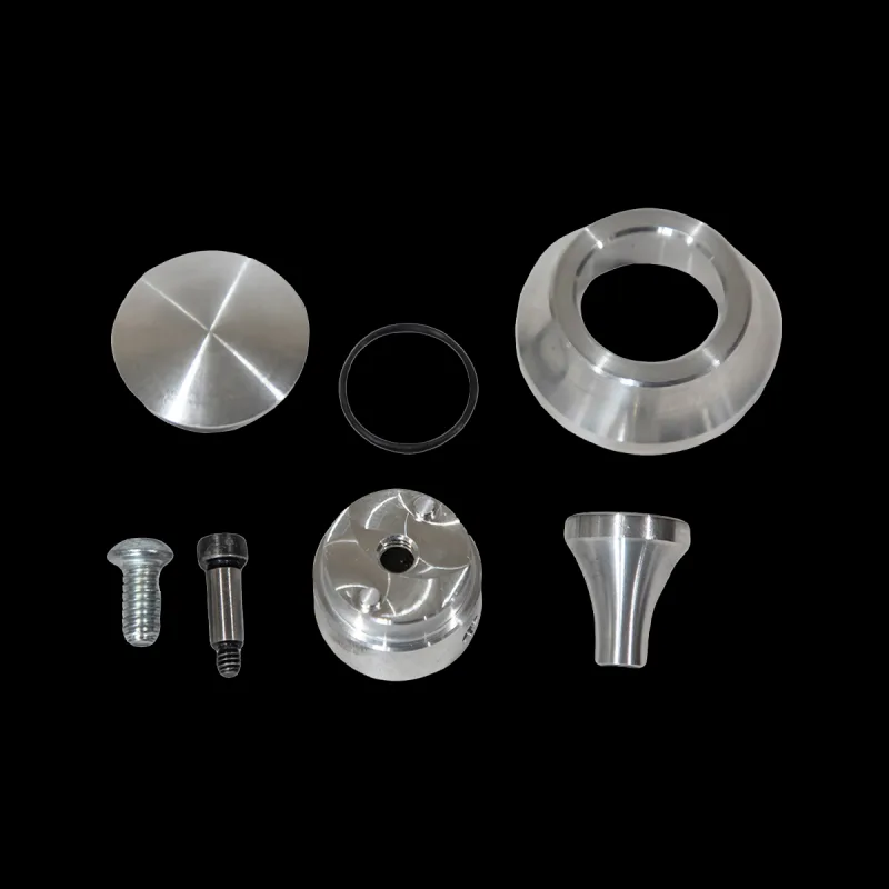 Mounting hardware included with the universal interior door handle kit