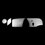 Bead Rolled Firewall / Heater Delete Kit - 67-72 GMC Chevy Truck