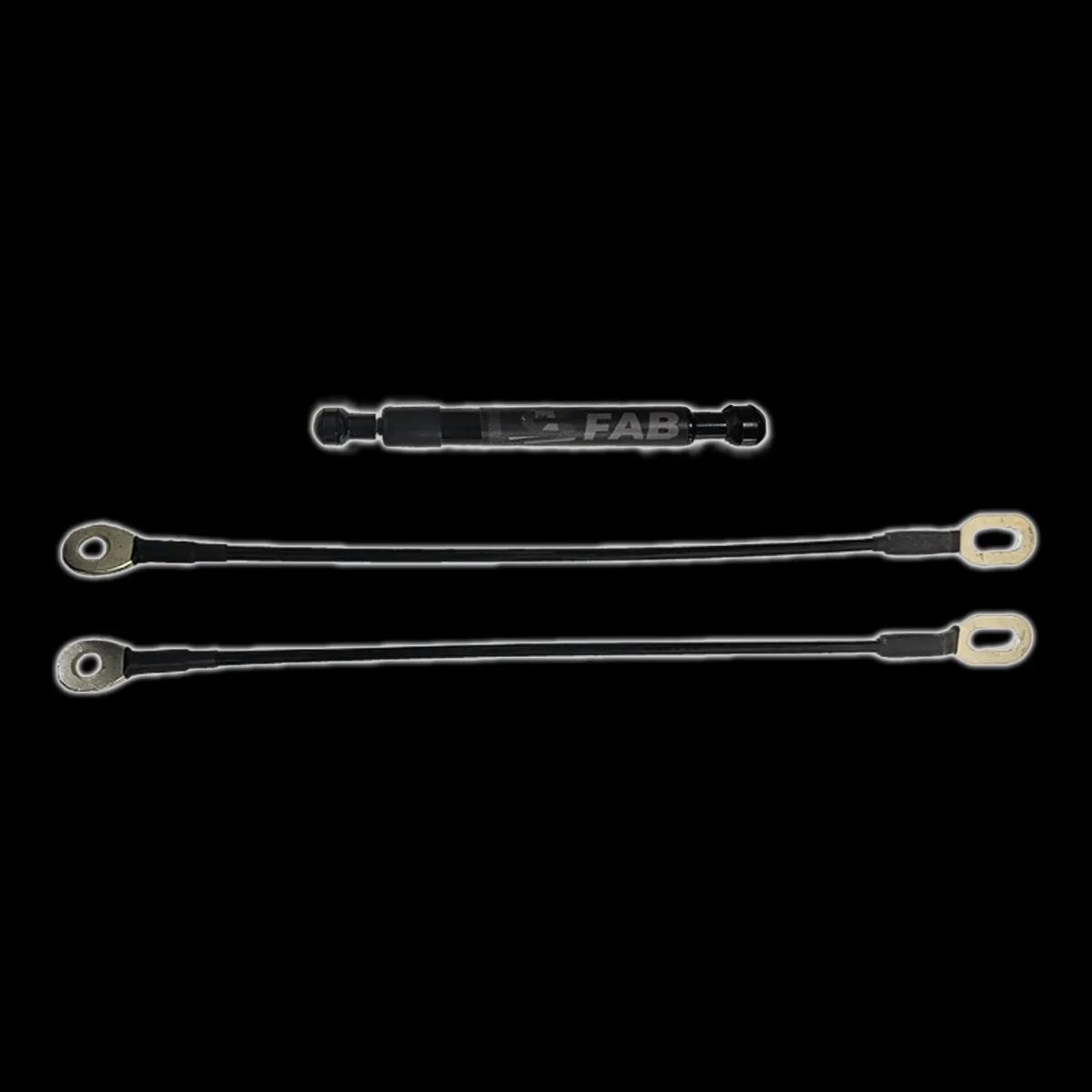 Tailgate saver shock and cable combo kit for 67-87 GMC Chevy pickup