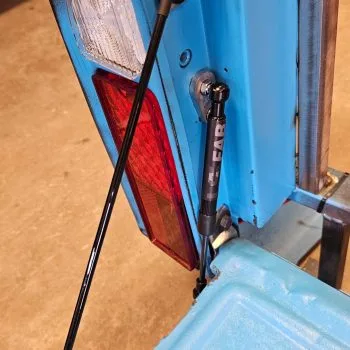 Tailgate Cable/Saver Combo - 67-87 GMC Chevy Truck — installed