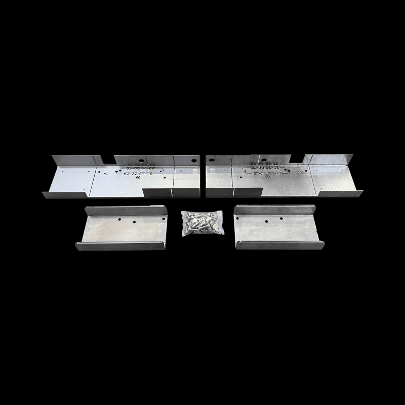 CPP Big Block Engine Mounts & Transmission Crossmember For 63-72 C10 Chevy Truck