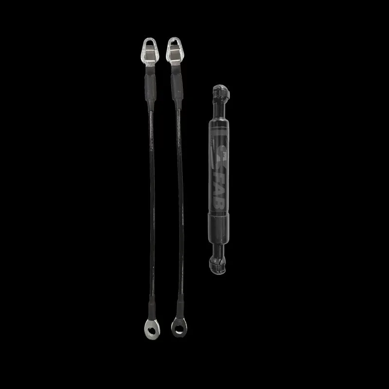 Tailgate cables and tailgate saver shock for 88-91 Chevy OBS truck