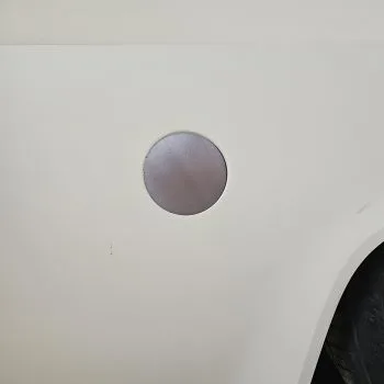 Gas Filler Delete - 73-78 GMC Chevy Squarebody Truck — installed