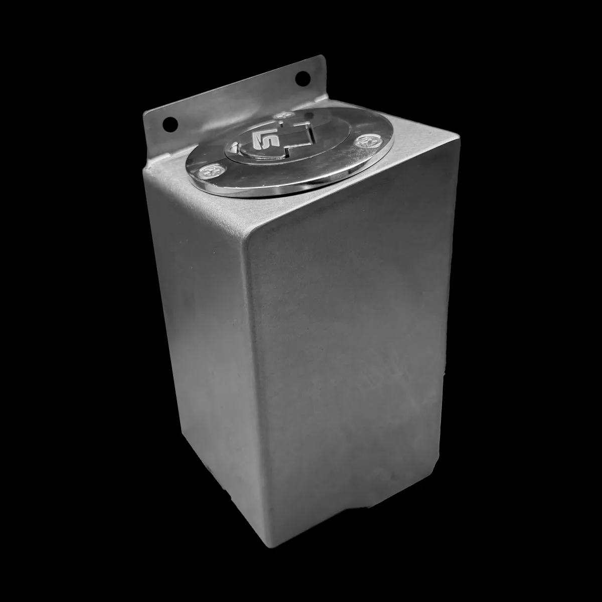 Fully welded inside box panel fuel filler for 67-87 GMC Chevy truck