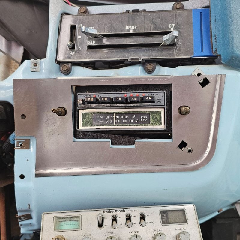 Radio Repair Panel - 73-87 GMC Chevy Truck - LS Fabrication ®