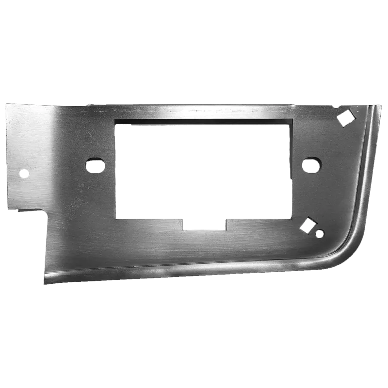 Radio delete repair panel for 73-87 GMC Chevy squarebody truck, alternate angle