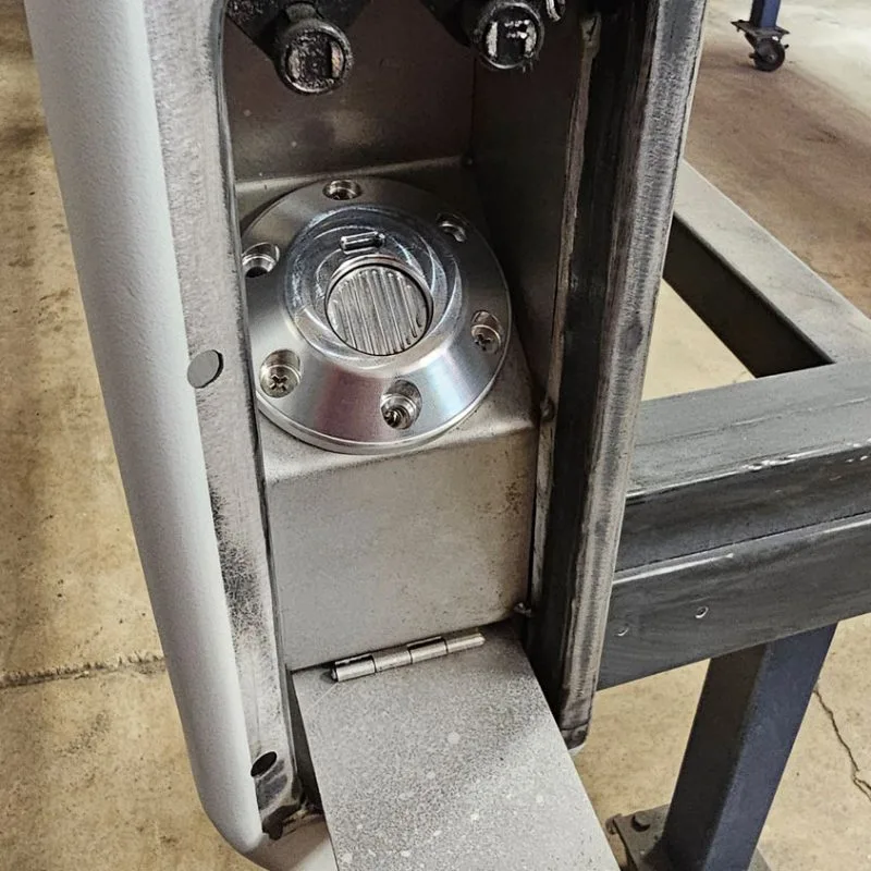 Billet aluminum easy fill fuel filler neck for classic trucks
