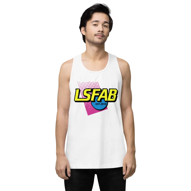 White Nerf'd sleeveless tank top for classic truck owners