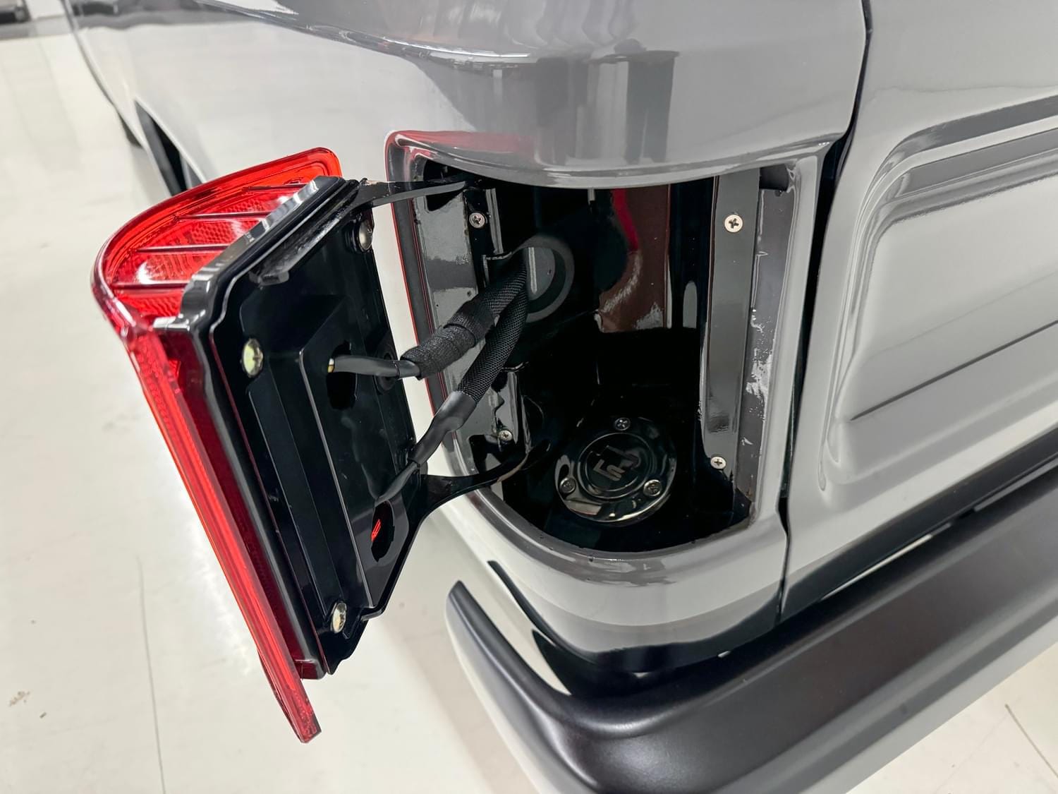 Taillight fuel filler kit for classic trucks