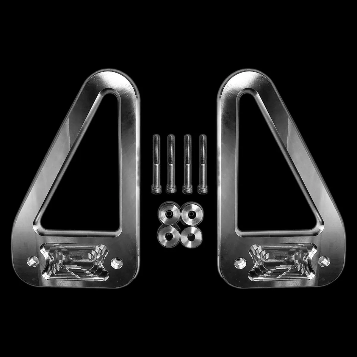 Billet aluminum B-pillar grab handles for 95-00 GMC Chevy OBS truck
