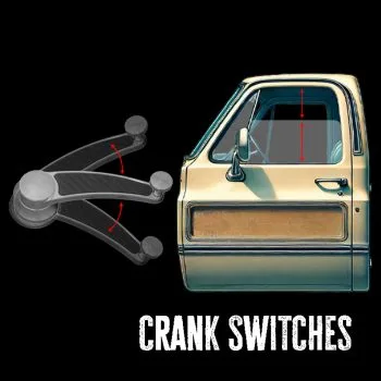 power window window crank operation