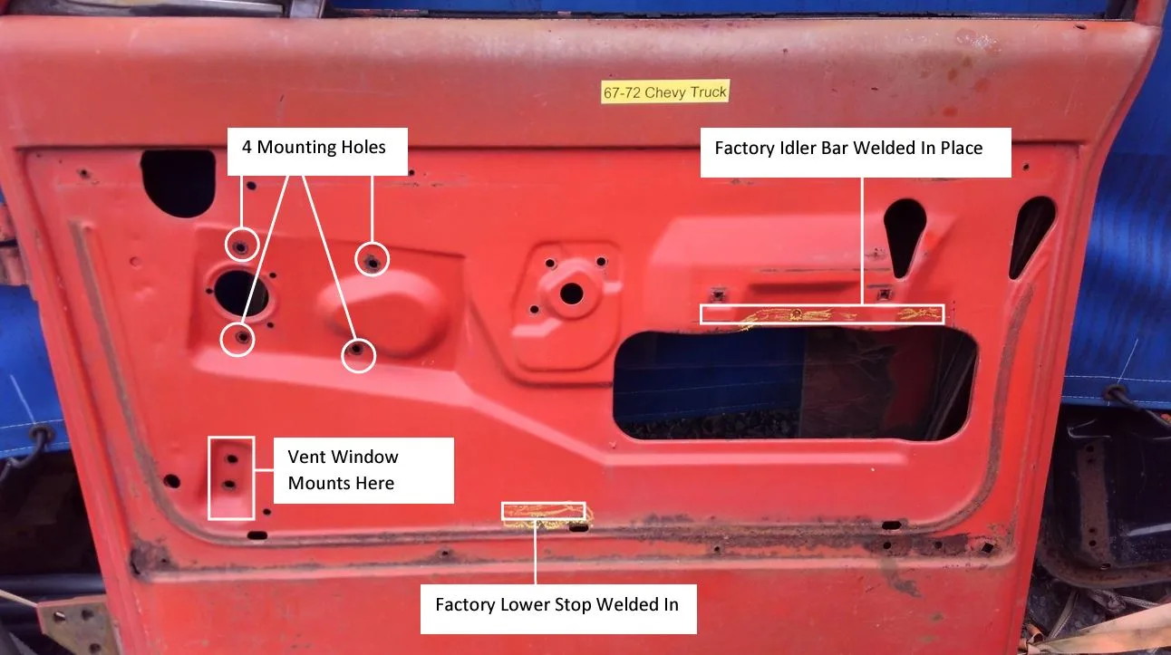 67 72 power window kit install