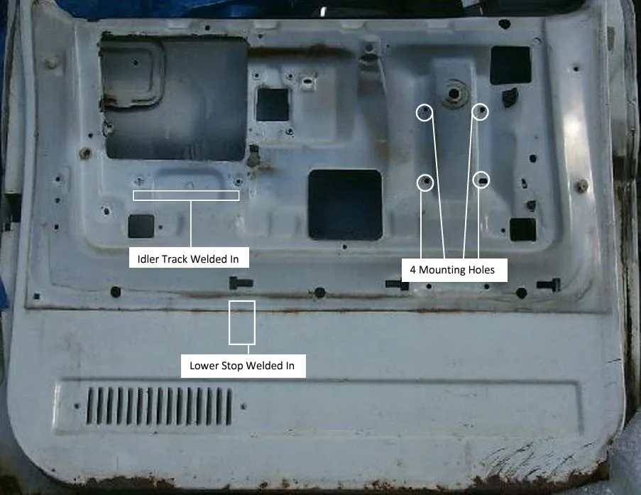 77-87 power window kit install