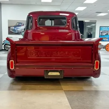 Billet Tailgate/Taillight Trunnions - 1947-53 GMC Chevy Truck — installed