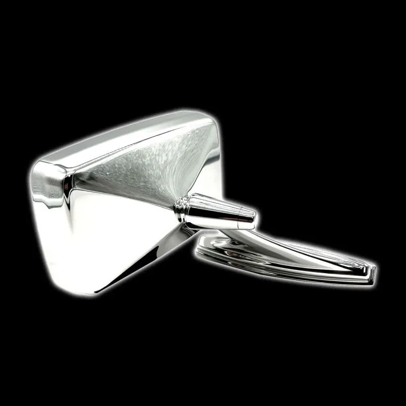 Classic exterior mirror for 67-72 Chevy C10 truck, back side