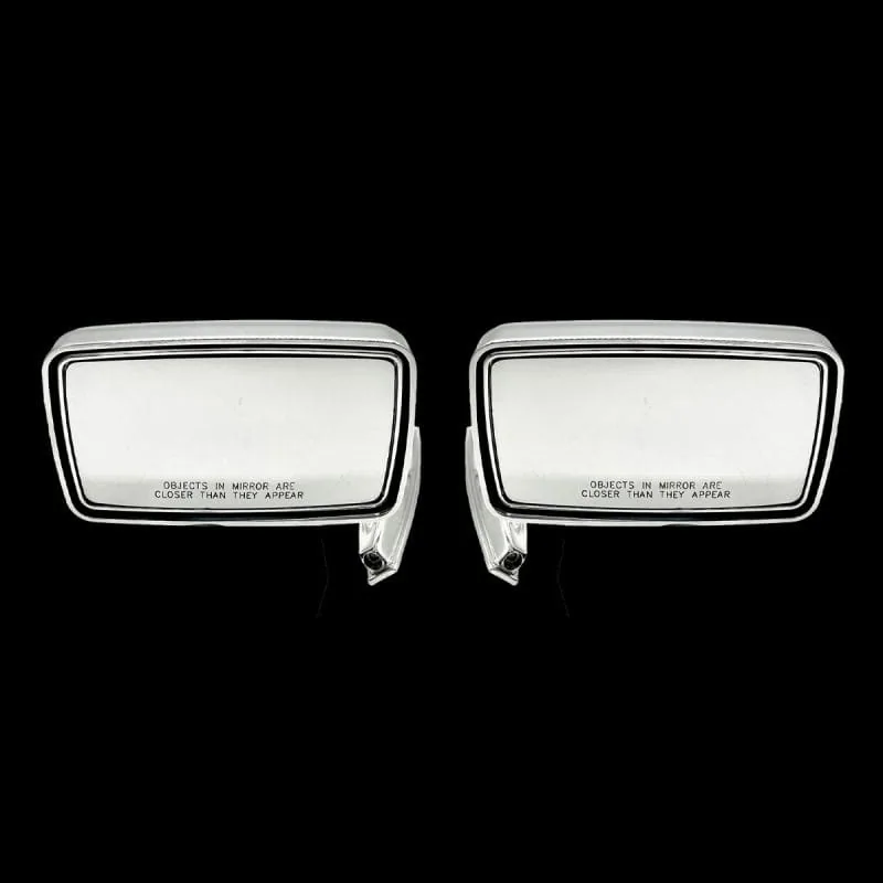 Classic exterior mirror for 67-72 Chevy C10 truck, front view