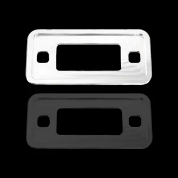 1966---1977-Ford-Bronco-Side-Marker-Light-Bezels-(Pair-silver-black)
