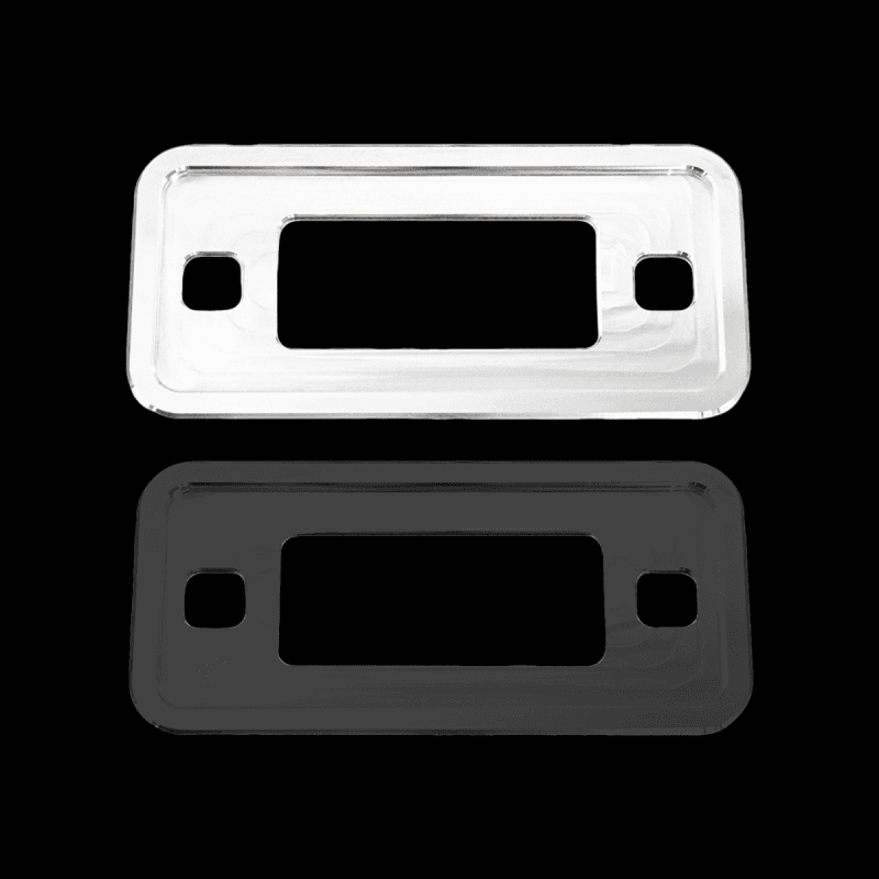 1966---1977-Ford-Bronco-Side-Marker-Light-Bezels-(Pair-silver-black) 1966---1977-Ford-Bronco-Side-Marker-Light-Bezels-(Pair-silver-black)