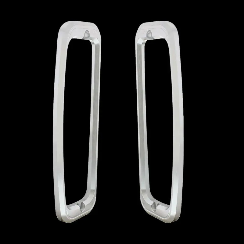 Billet aluminum tail light bezel pair for 1966-77 Bronco, alternate angle