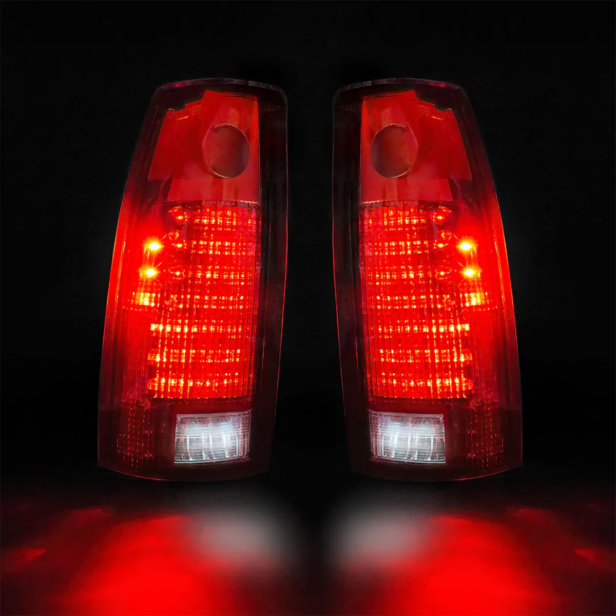 LED taillights that work with fuel filler OBS 1988-1998 gm truck