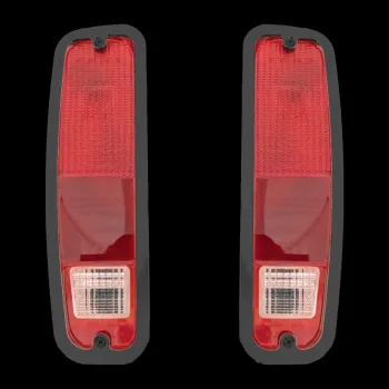 Stealth-Black-1973---1979-Ford-Truck-Tail-Light-Bezels-(Pair)