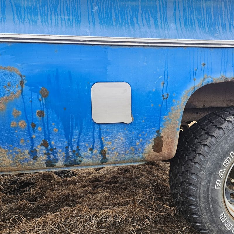 78-87-gas-filler-delete-panel-for-squarebody-chevy-trucks-installed-2 78-87-gas-filler-delete-panel-for-squarebody-chevy-trucks-installed-2