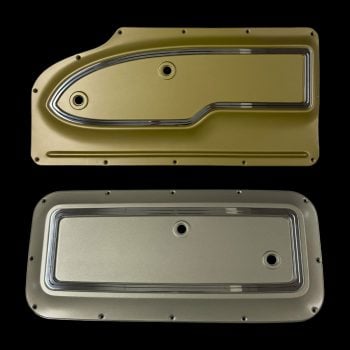 Door panel trim for 1960–1966 GMC and Chevy trucks – classic truck interior restoration part, premium fit and finish for C10 trucks
