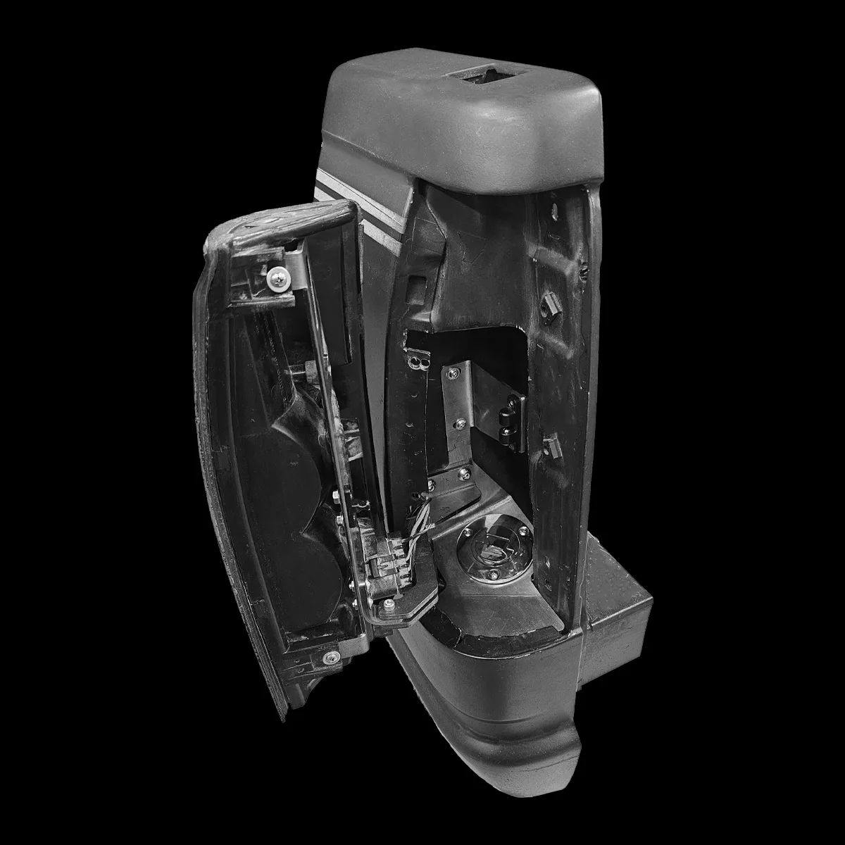 taillight fuel filler OBS 1988-1998 gm truck kit open
