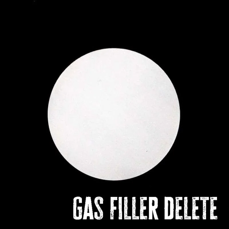 Gas filler delete panel supplied with the 67-72 Ford taillight filler kit