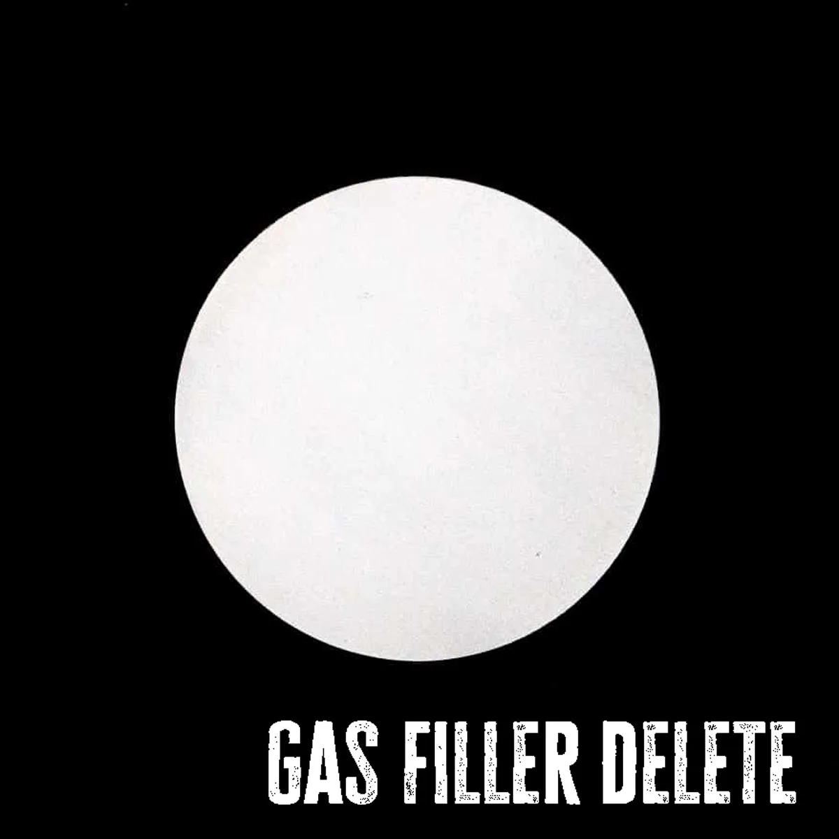 Gas filler delete panel supplied with the 67-72 Ford taillight filler kit