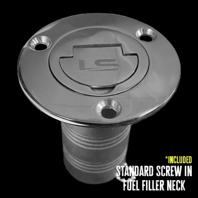 Fuel filler neck included with the 1967-1972 Ford taillight filler kit