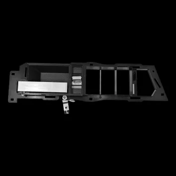 Machine finished billet interior door handle for 91-94 Chevy OBS truck, close-up